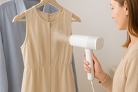 PureSteam™ Faltbarer 1000W Kleidungs-Dampfer – Schnellaufheizend, Faltbar & Stoffschonend