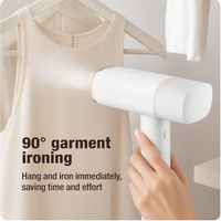 PureSteam™ Faltbarer 1000W Kleidungs-Dampfer – Schnellaufheizend, Faltbar & Stoffschonend