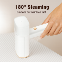 PureSteam™ Faltbarer 1000W Kleidungs-Dampfer – Schnellaufheizend, Faltbar & Stoffschonend