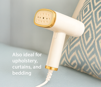 PureSteam™ Faltbarer 1000W Kleidungs-Dampfer – Schnellaufheizend, Faltbar & Stoffschonend