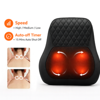 Shiatsu Tiefengewebsmassage, Rückenmassagegerät & Nackenmassagegerät mit Wärme – 3D Knetmassage für Muskelentspannung und schmerzlinderung, ideal für Nacken, Rücken & Beine